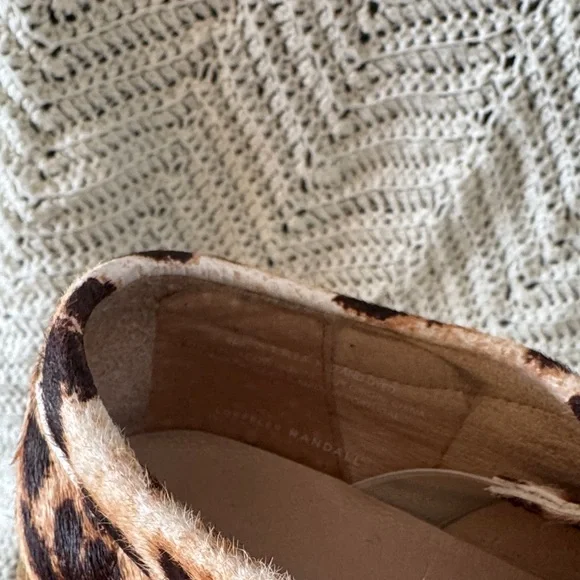 Loeffler Randall Tabitha Bracco knotted Chukka Animal Print Platform Shoes - Picture 15 of 16